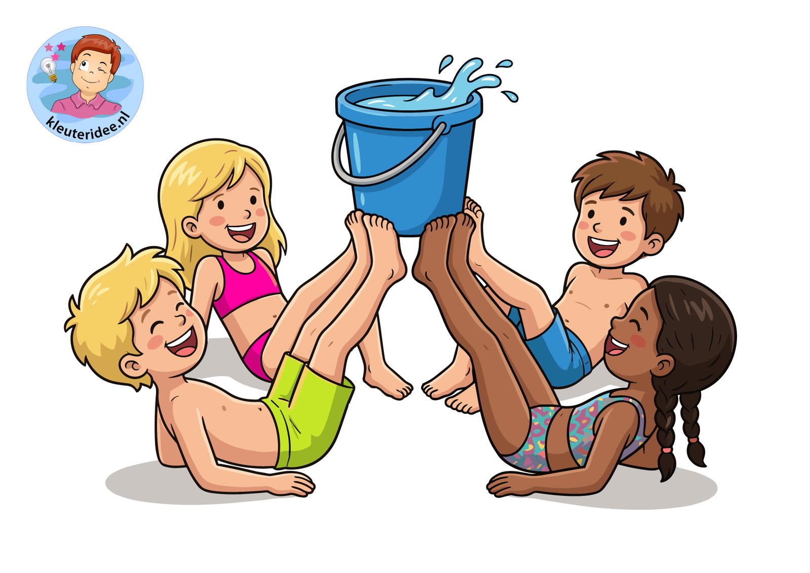 waterspelletjes 24 Emmer tillen kleuteridee